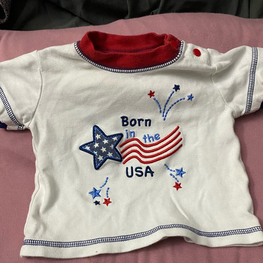 4/$10 born in the USA shirt
